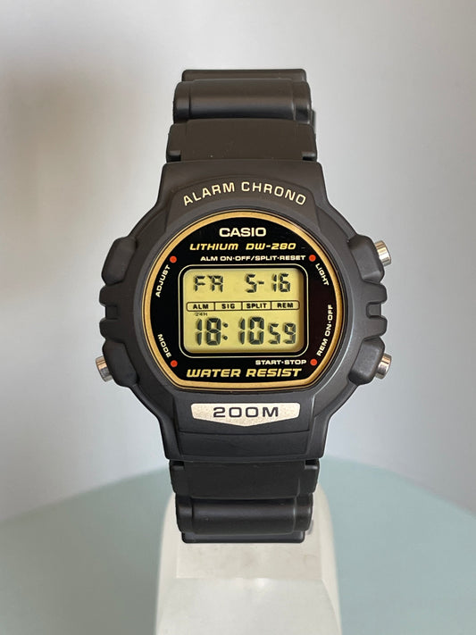 1992 Casio DW-280 Gold Screen