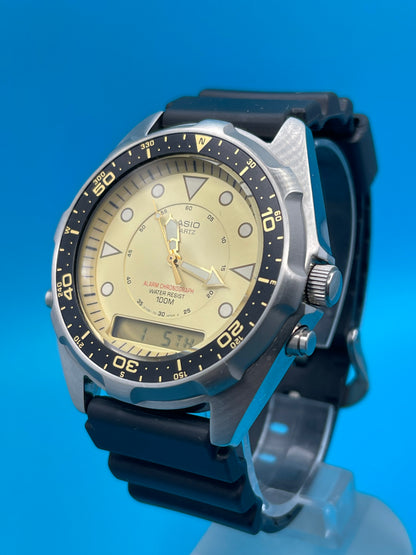 1990 Casio AMW-320c Japan DIVERS WATCH