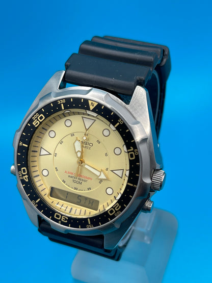1990 Casio AMW-320c Japan DIVERS WATCH