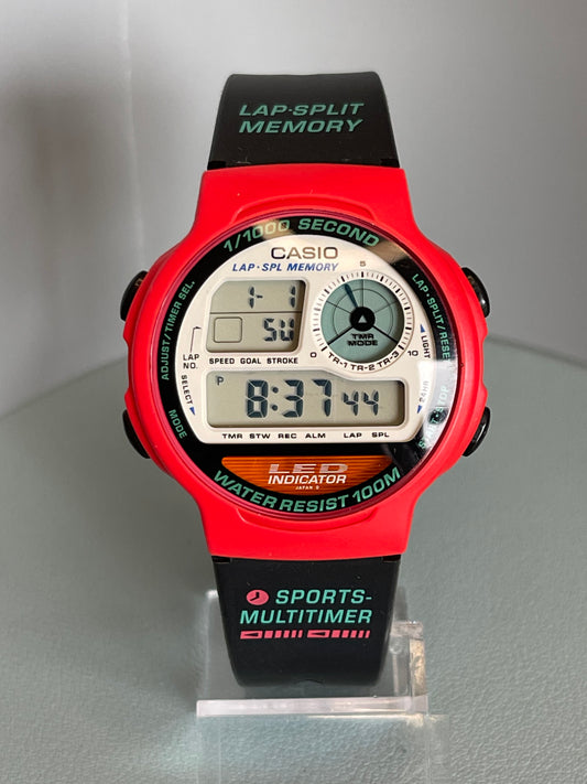1993 casio LED-10 Japan Rare red model