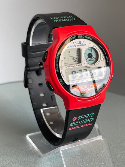 1993 casio LED-10 Japan Rare red model