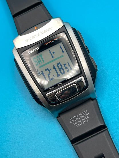 Casio WQV-10 First colour wrist camera watch