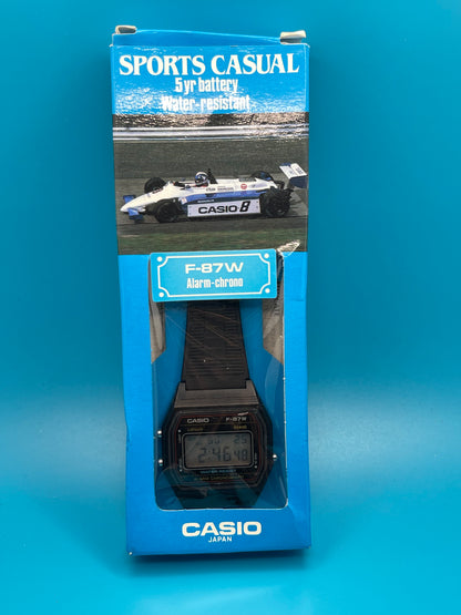 1984 Casio F-87 boxed