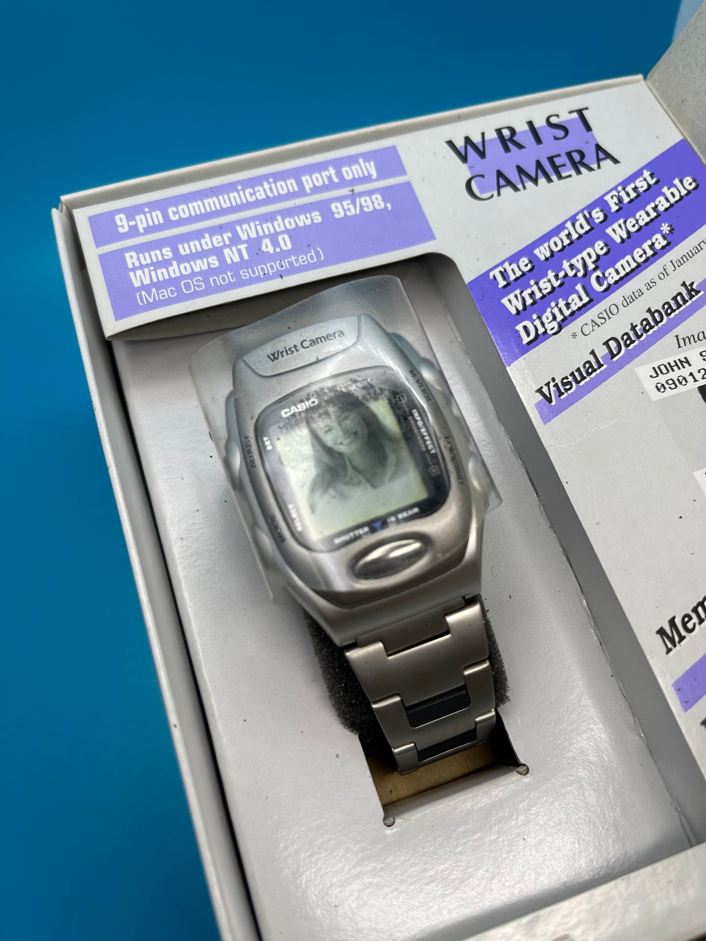 2001 Casio WQV-2DS Boxed