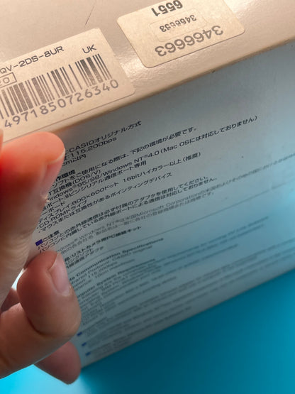 2001 Casio WQV-2DS Boxed