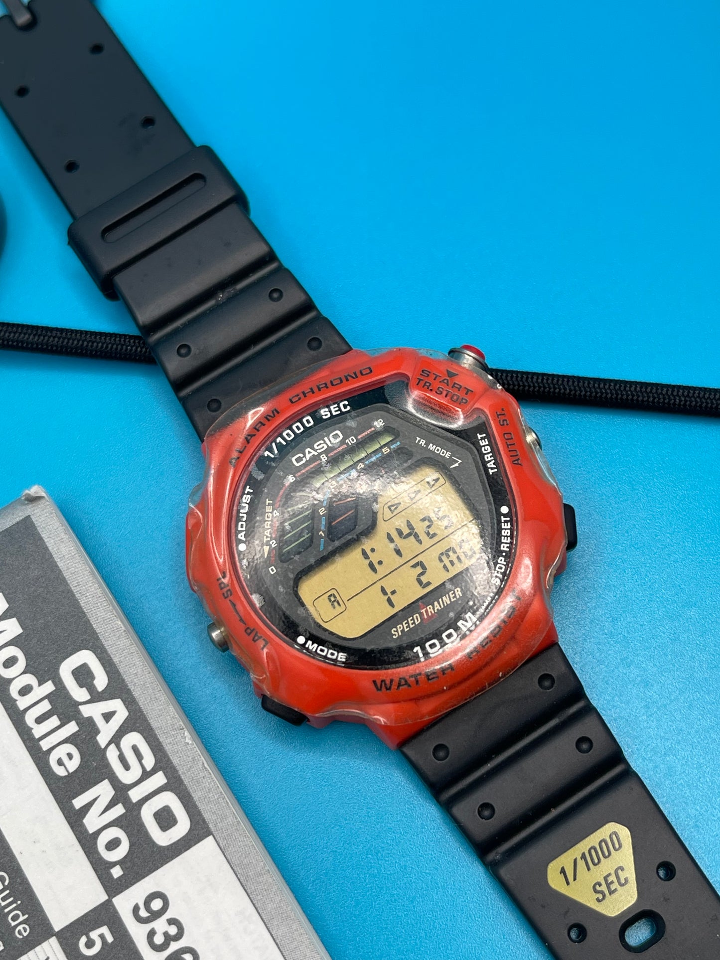1990 Casio STR-1000 RED Japan NEW OLD STOCK