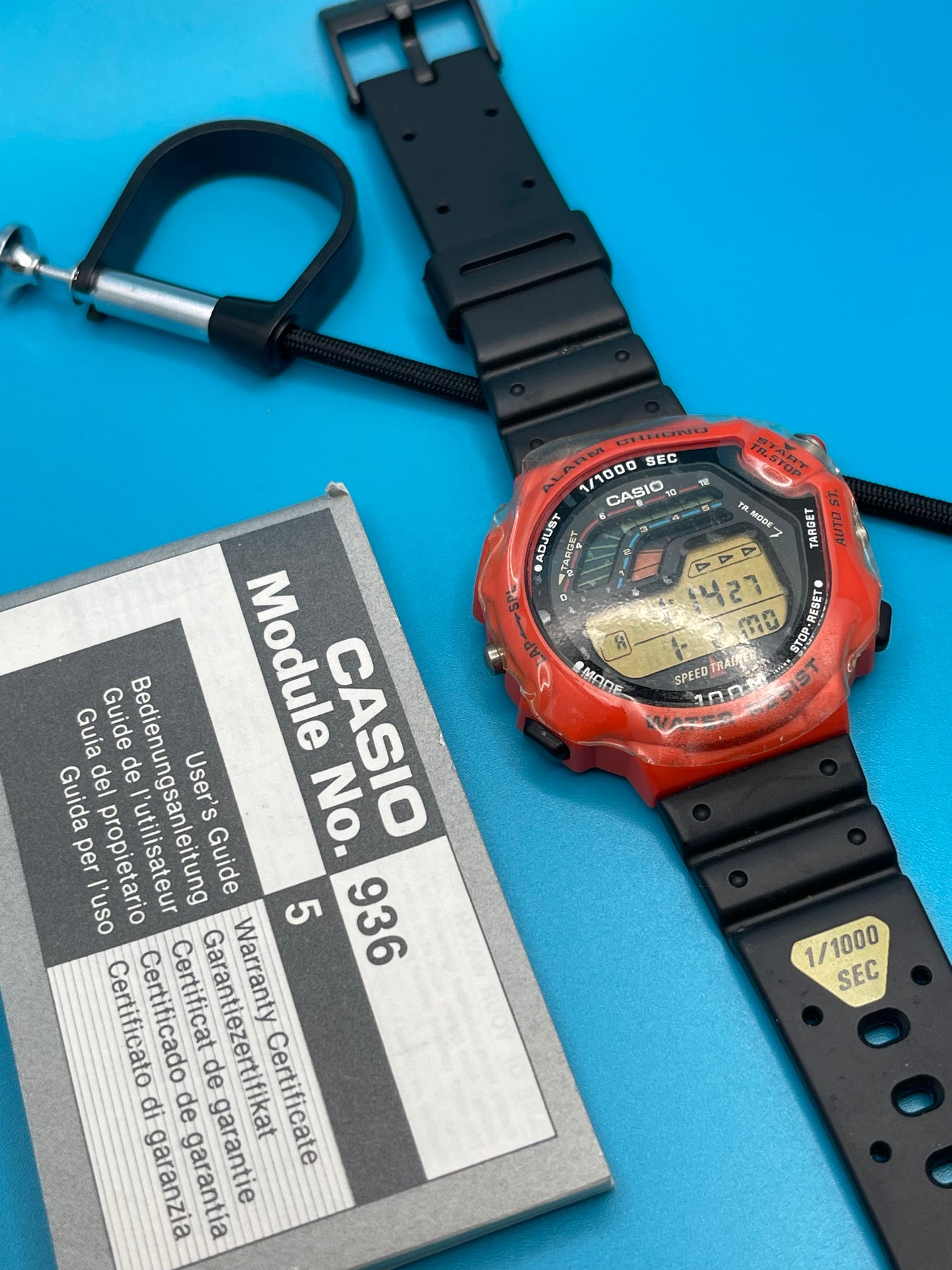 1990 Casio STR-1000 RED Japan NEW OLD STOCK