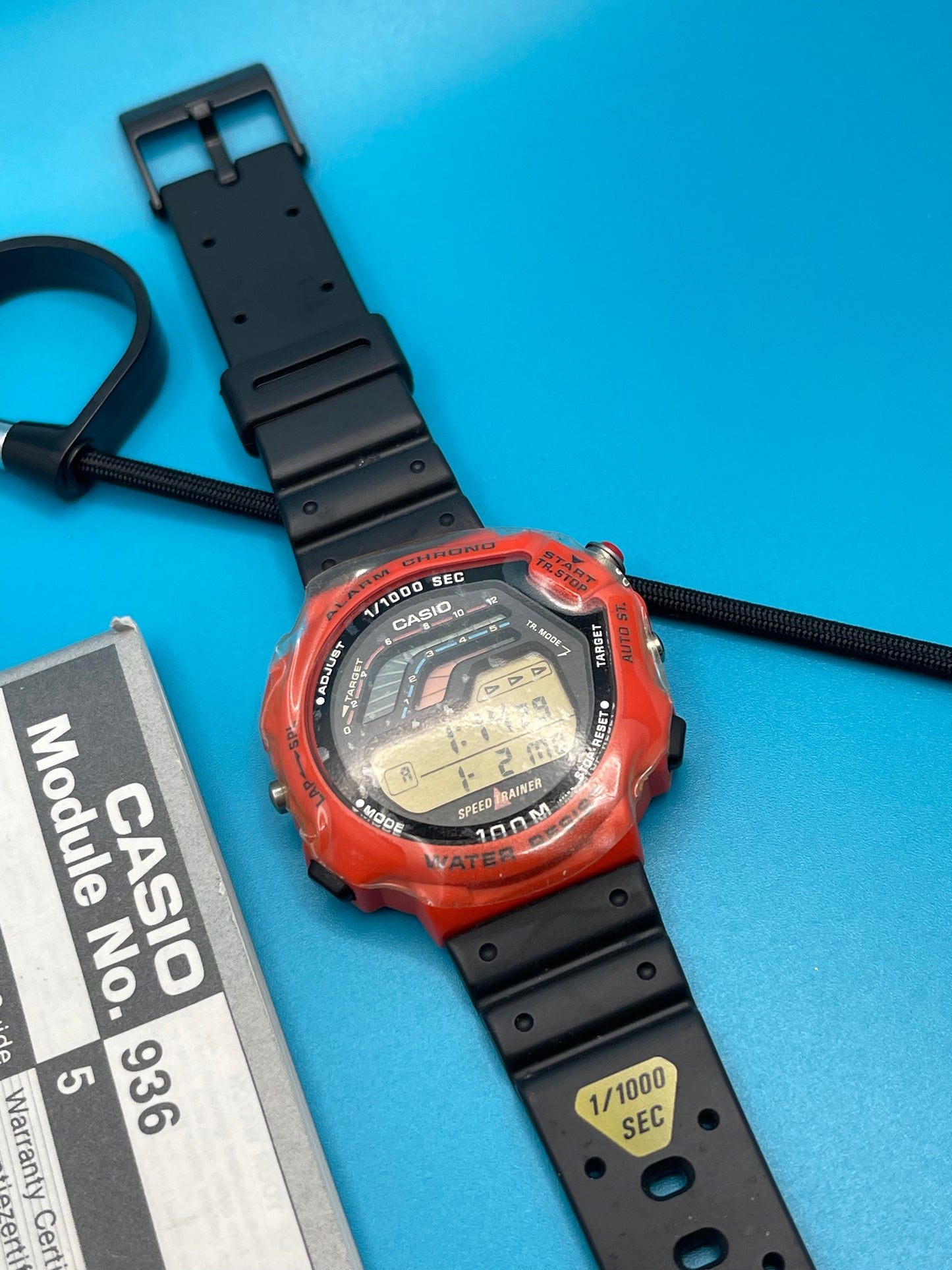 1990 Casio STR-1000 RED Japan NEW OLD STOCK