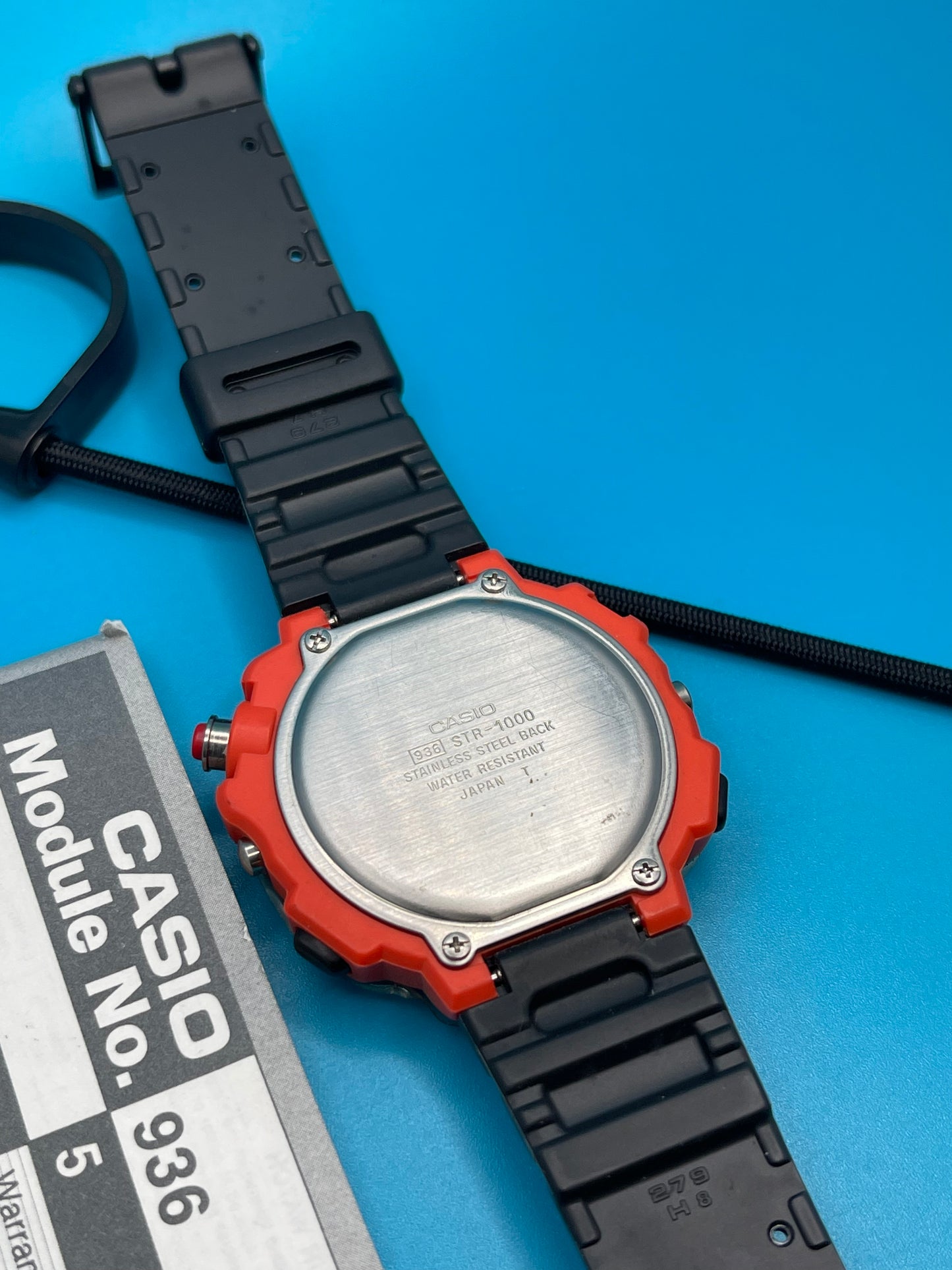 1990 Casio STR-1000 RED Japan NEW OLD STOCK
