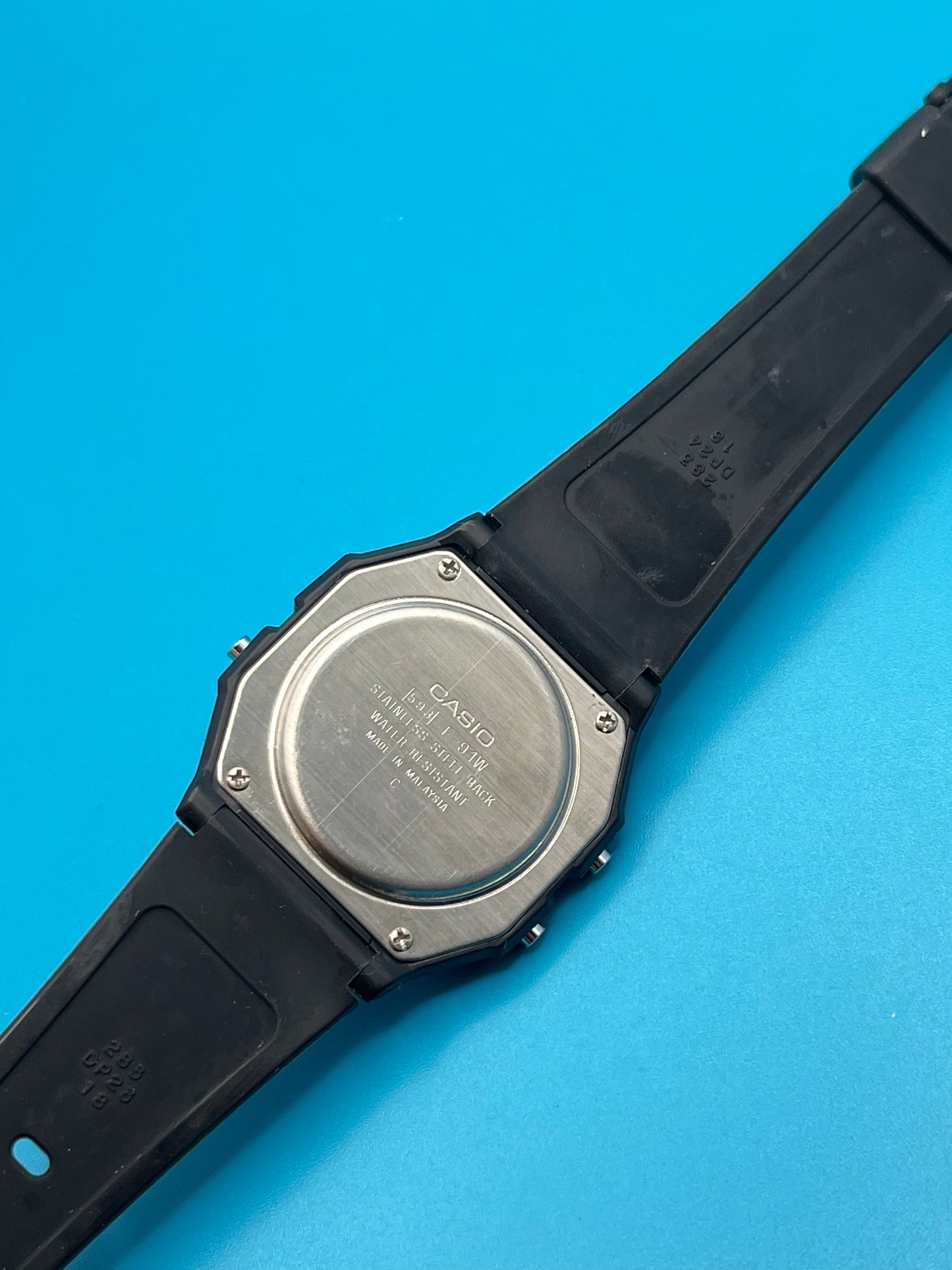 90s Casio F-91 Made in malaysia