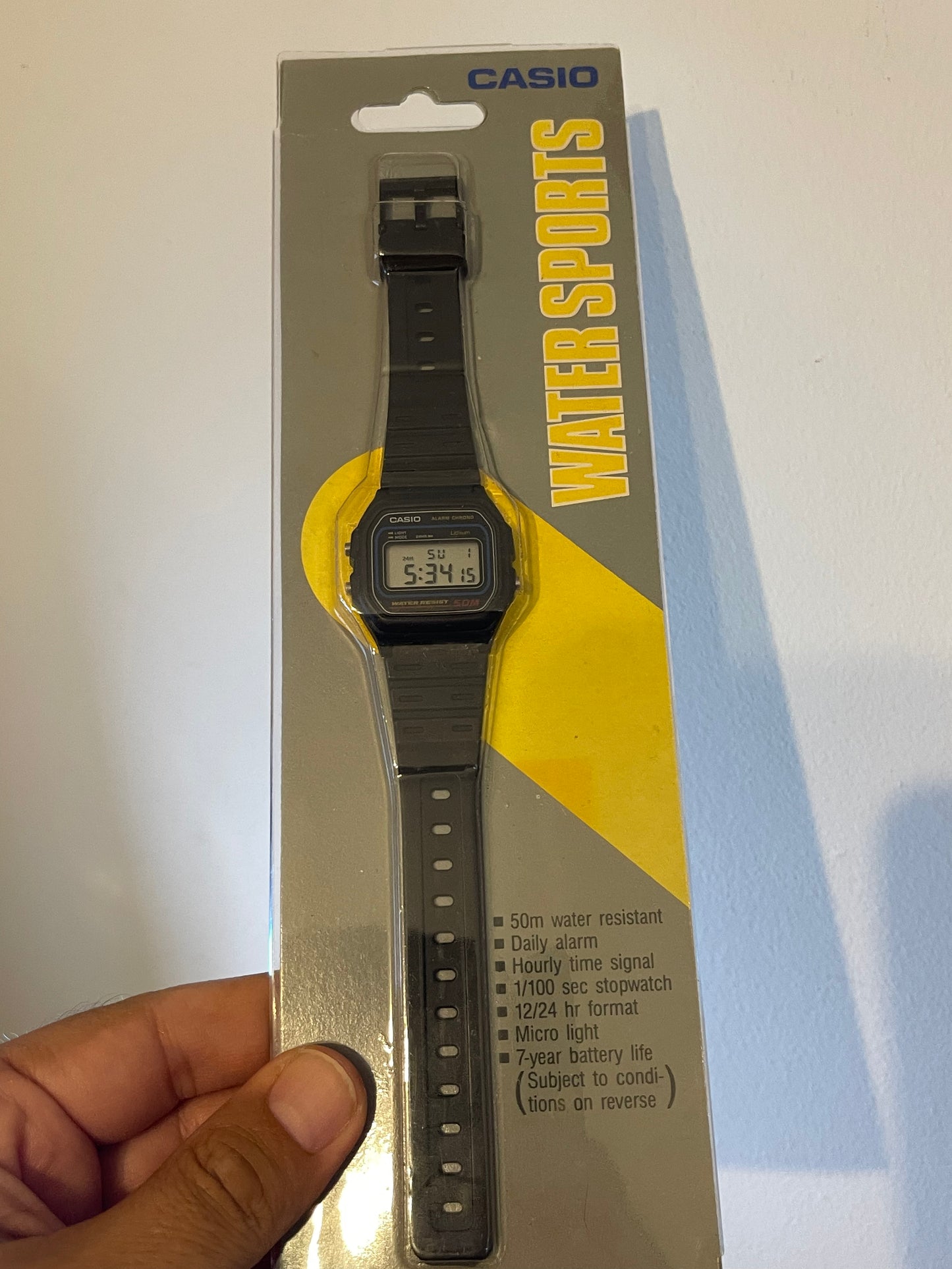 1990 Casio W-59 Korea in packaging